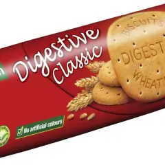 Gullón Digestive Classic kex, 400g. Perfekt för ett enkelt digestivekex recept. Vegetariska och utan artificiella färger.