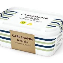 Carlshamn Smörgås, ett mjölkfritt smör som passar perfekt att baka med. Växtbaserat för alla!